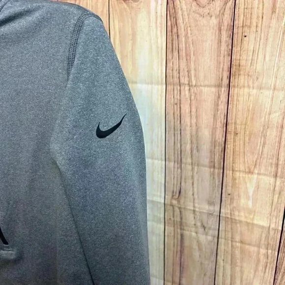 Nike Pro Dri Fit Zip Up Gray Women’s Size M - Picture 2 of 8